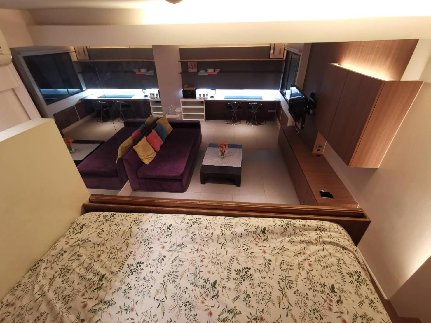 Apartmán Tower Resident In The Heart Of Bangkok Shopping Center Makkasan Exteriér fotografie